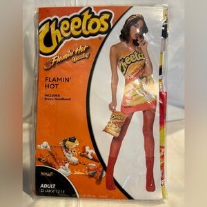 Cheetos Flaming Hot Halloween Costume - Large - New